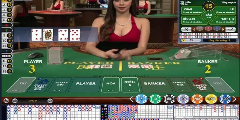 Người chơi casino online sẽ có cơ hội giao tiếp trực tiếp với dealer